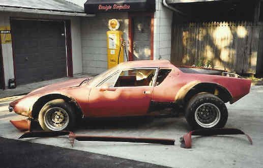 DeTomaso Pantera restoration project