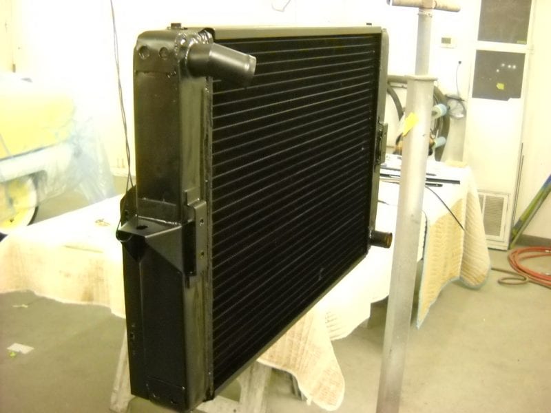 In-house radiator rebuilding service