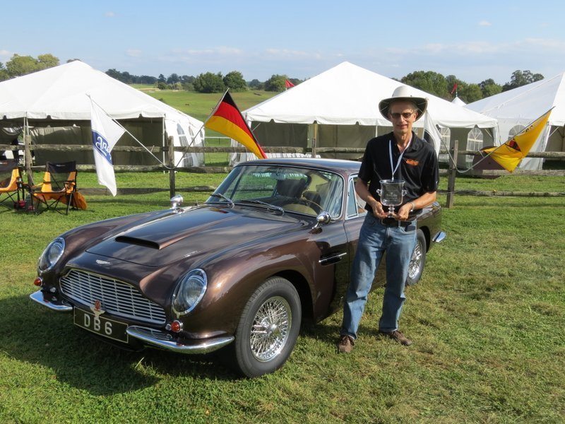 Aston Martin DB6 wins at Radnor Hunt 2013