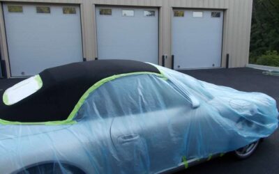 Porsche convertible top waterproofing