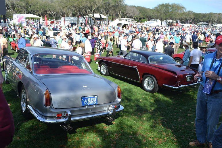 Amelia Island Concours Ferrari spectacular