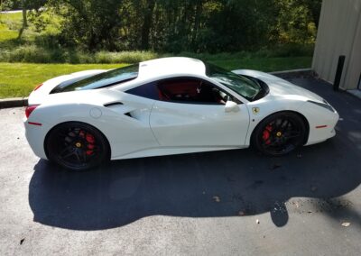 Ferrari 488 before Pista paintwork