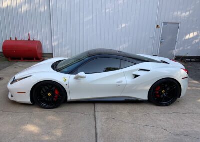 Ferrari 488 with Pista paintwork