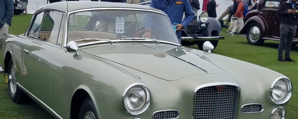 2nd in class winner at Pebble Beach 1961 Graber bodied Alvis TD21 Special coupe