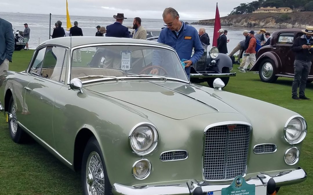 2nd in class winner at Pebble Beach 1961 Graber bodied Alvis TD21 Special coupe