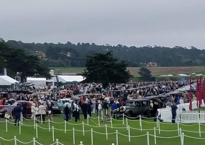 2022 Pebble Beach Concours show field